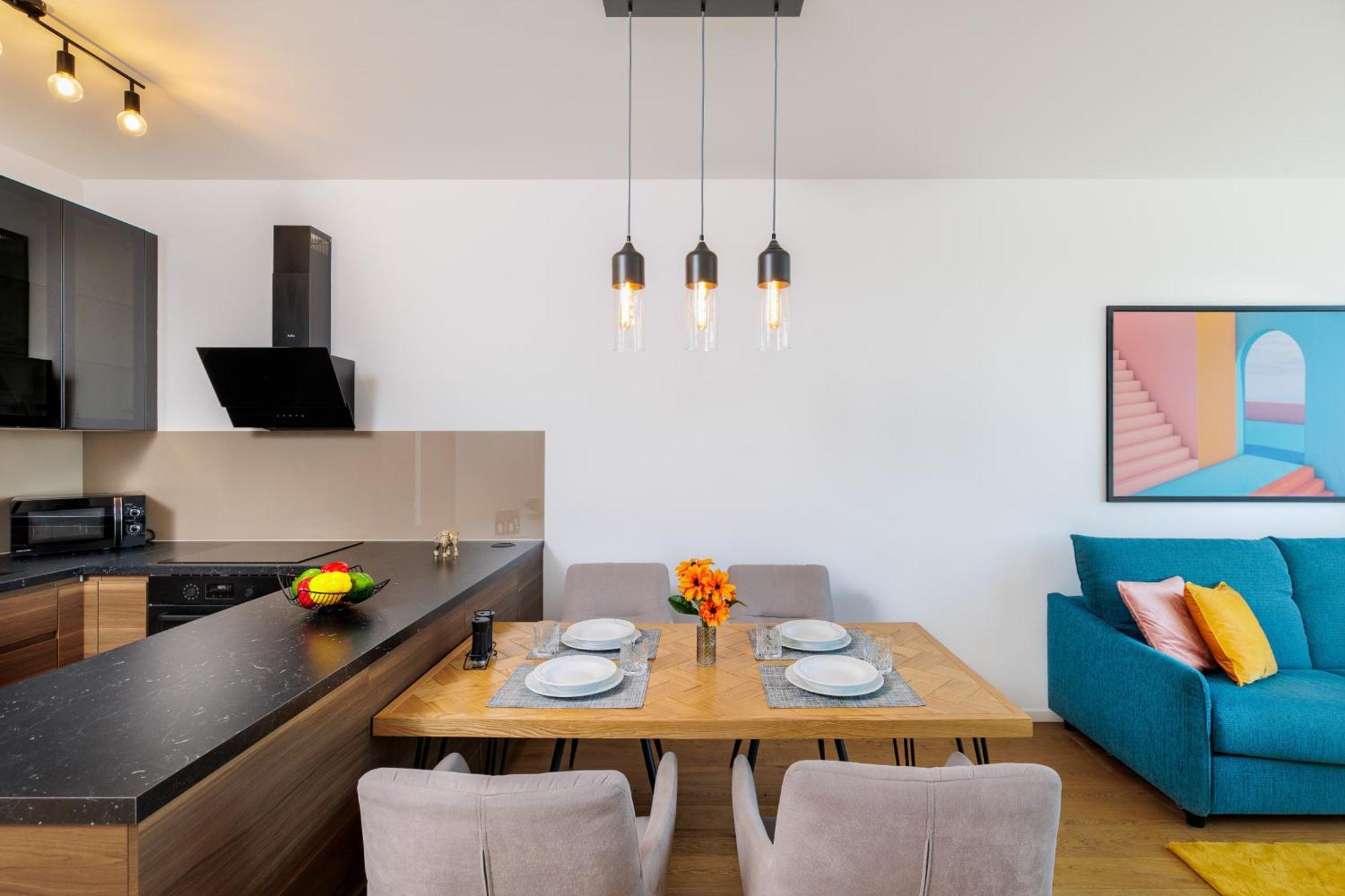 Sky Park 1 - Luxurious #Instaworthy Apartment In Downtown City Center With Included Parking, Best Address In Town Bratislava Eksteriør bilde