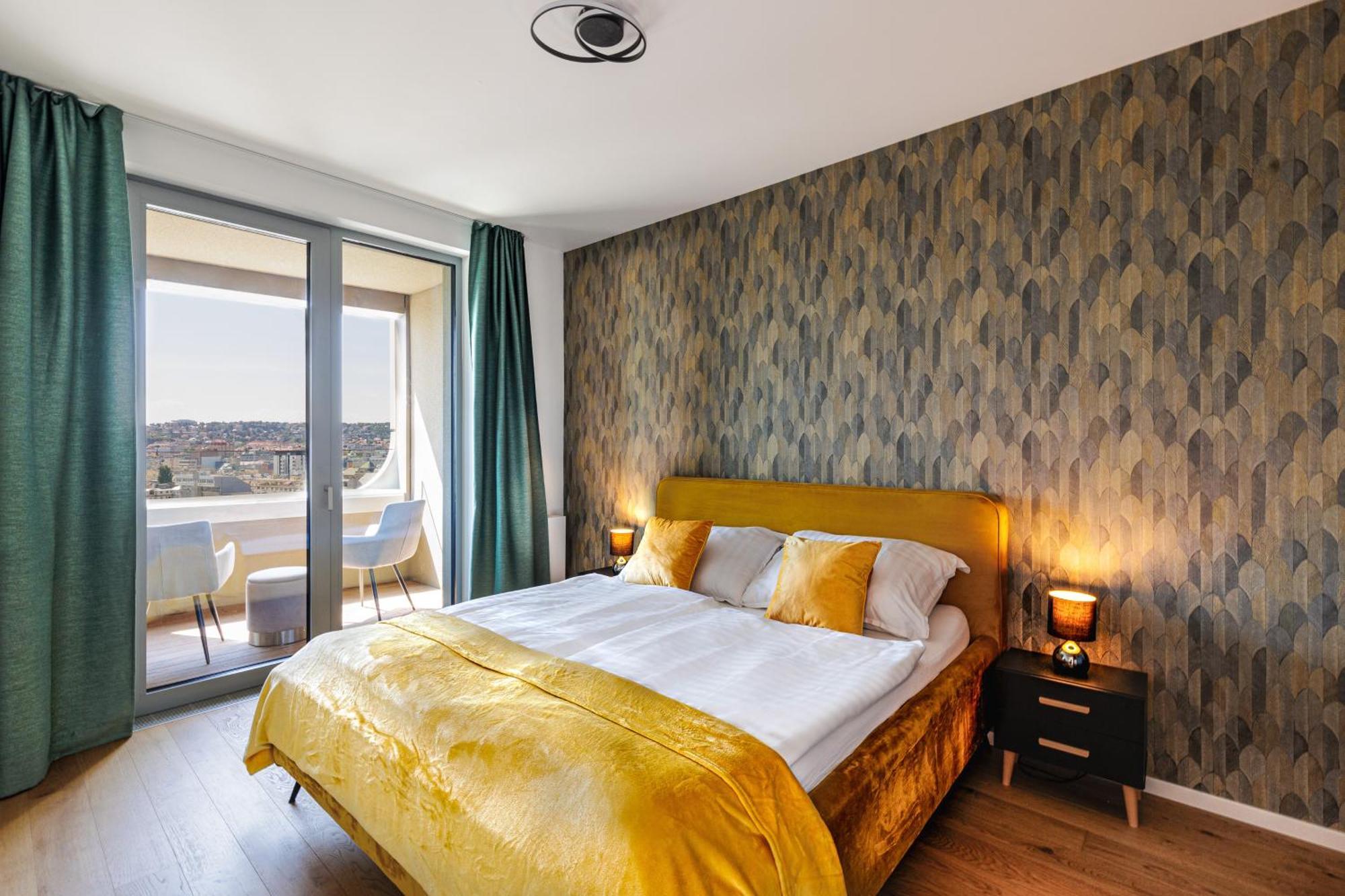 Sky Park 1 - Luxurious #Instaworthy Apartment In Downtown City Center With Included Parking, Best Address In Town Bratislava Eksteriør bilde